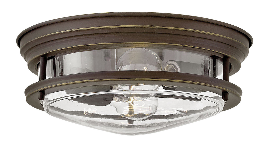 Hinkley Hadley 3302OZ-CL Ceiling Light - Oil Rubbed Bronze with Clear glass