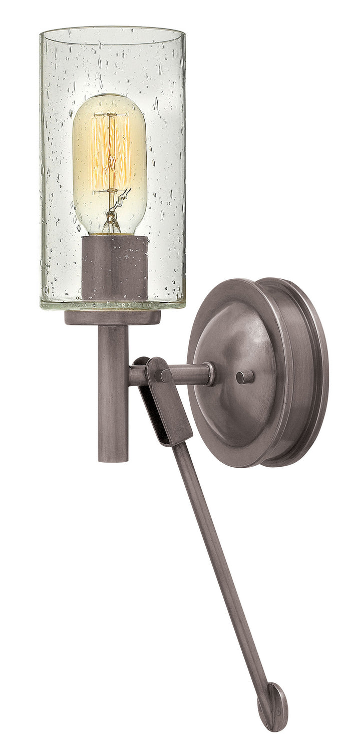 Hinkley Collier 3380AN Wall Sconce Light - Antique Nickel