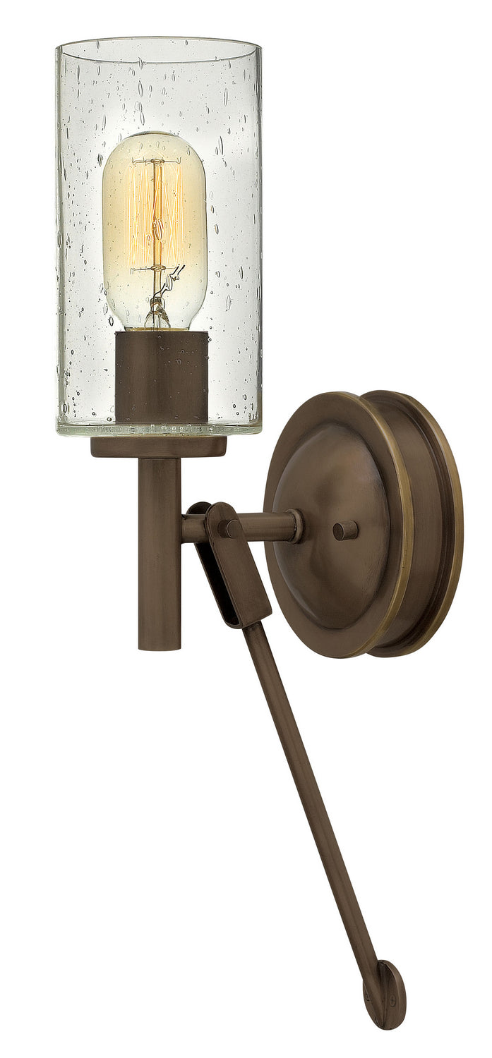Hinkley Collier 3380LZ Wall Sconce Light - Light Oiled Bronze