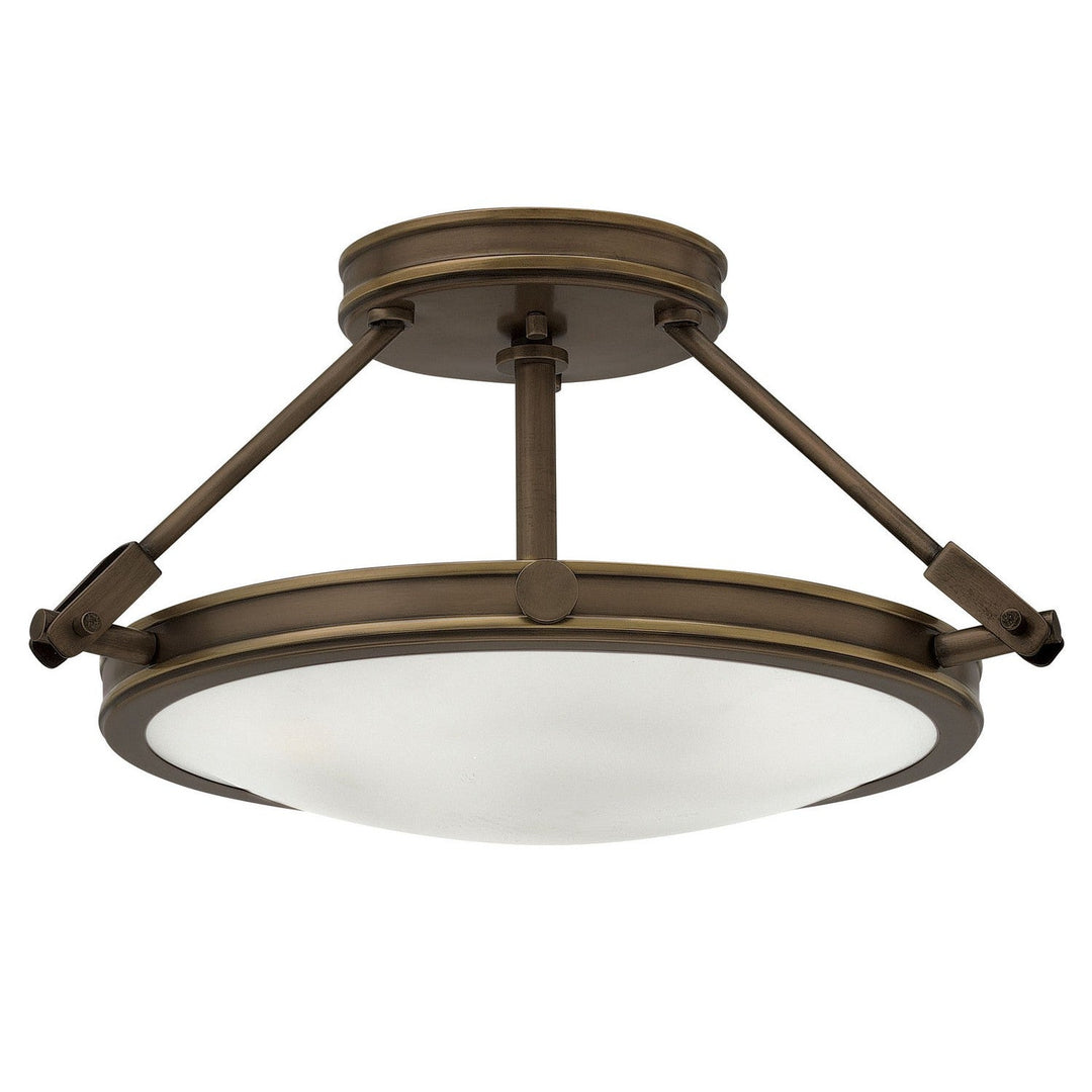 Hinkley Collier 3381LZ Ceiling Light - Light Oiled Bronze