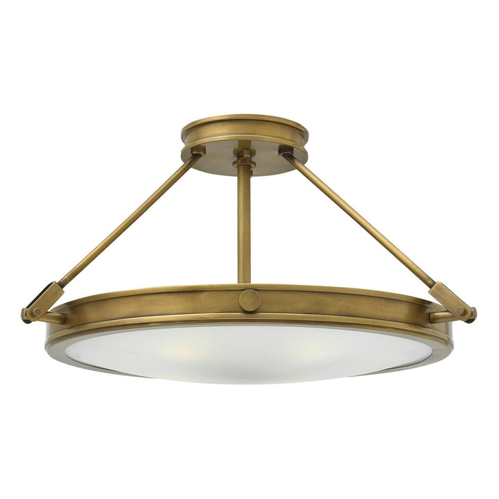 Hinkley Collier 3382HB-LED Ceiling Light - Heritage Brass