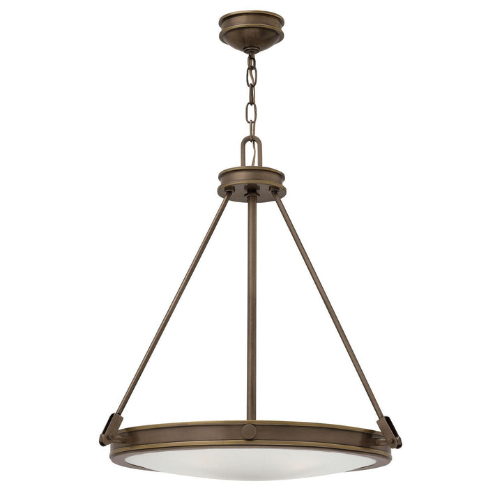 Hinkley Collier 3384LZ Pendant Light - Light Oiled Bronze