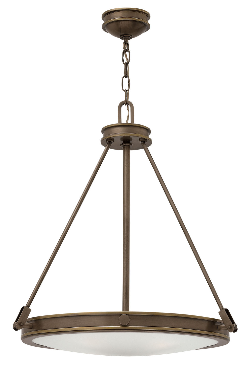 Hinkley Collier 3384LZ Pendant Light - Light Oiled Bronze