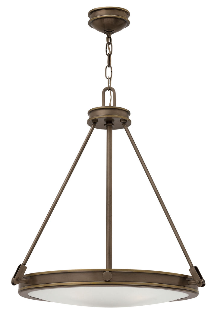Hinkley Collier 3384LZ Pendant Light - Light Oiled Bronze