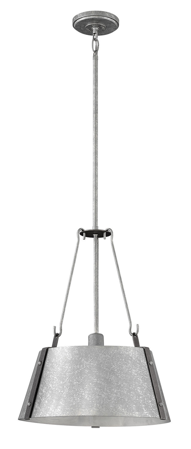 Hinkley Cartwright 3394GV Pendant Light - Galvanized