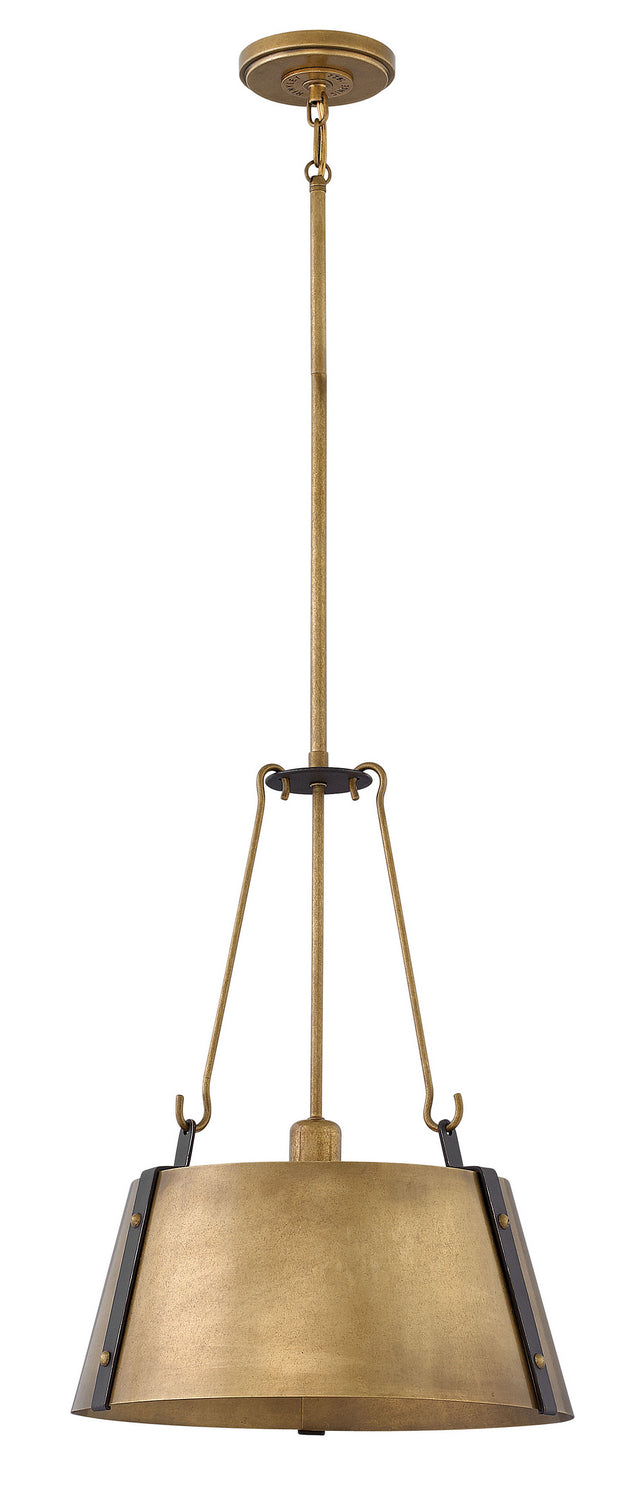 Hinkley Cartwright 3394RS Pendant Light - Rustic Brass
