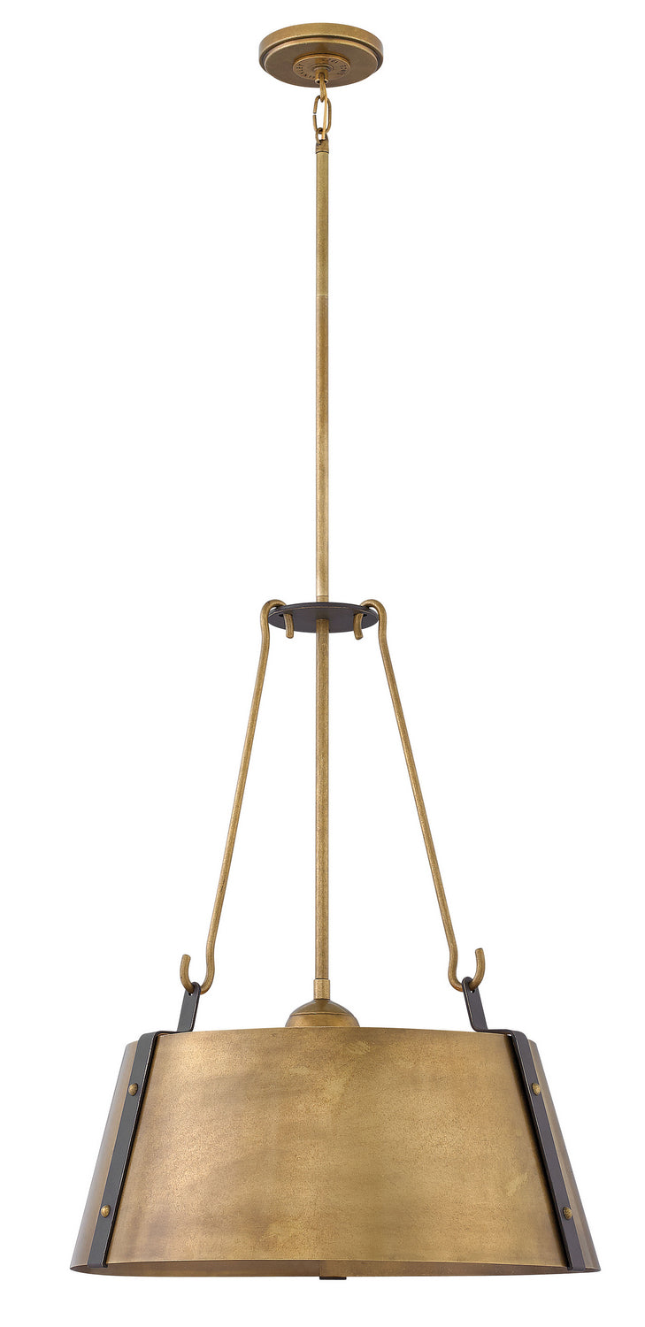 Hinkley Cartwright 3395RS Pendant Light - Rustic Brass