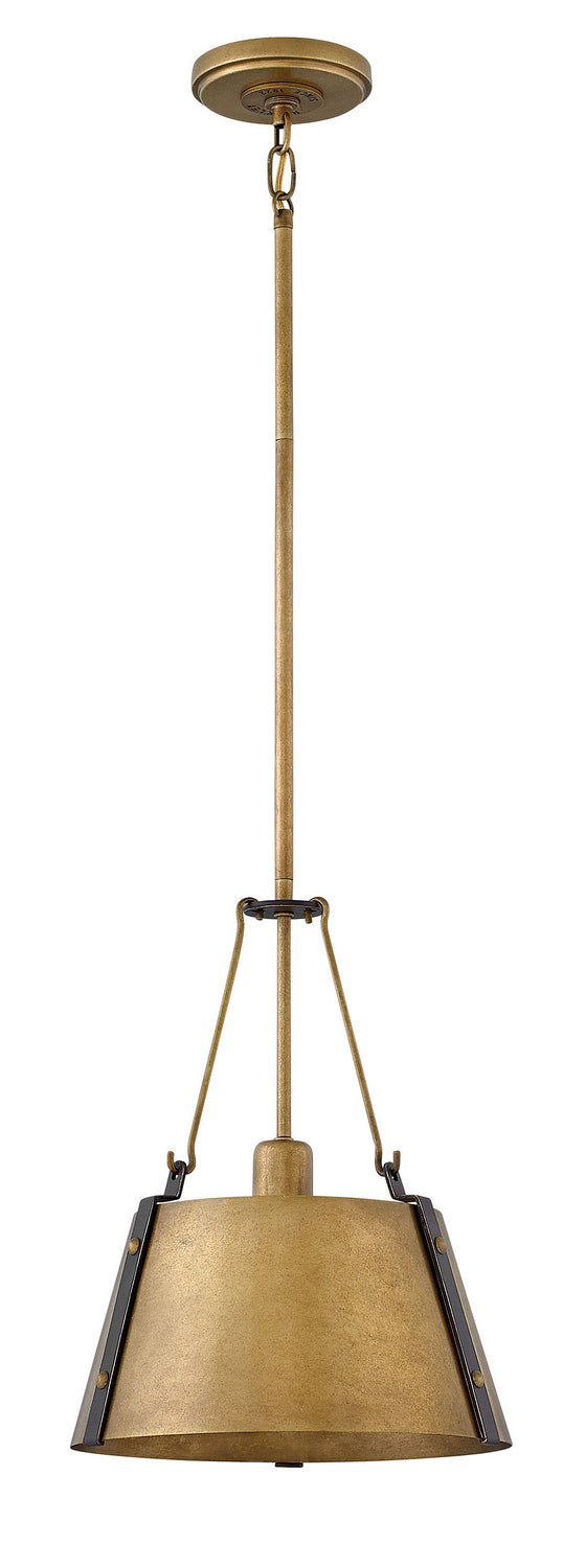 Hinkley Cartwright 3397RS Pendant Light - Rustic Brass