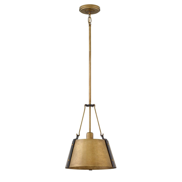 Hinkley Cartwright 3397RS Pendant Light - Rustic Brass