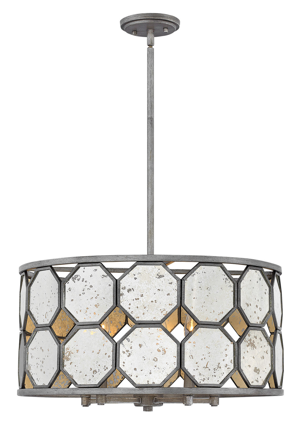 Hinkley Lara 3564BV Pendant Light - Brushed Silver