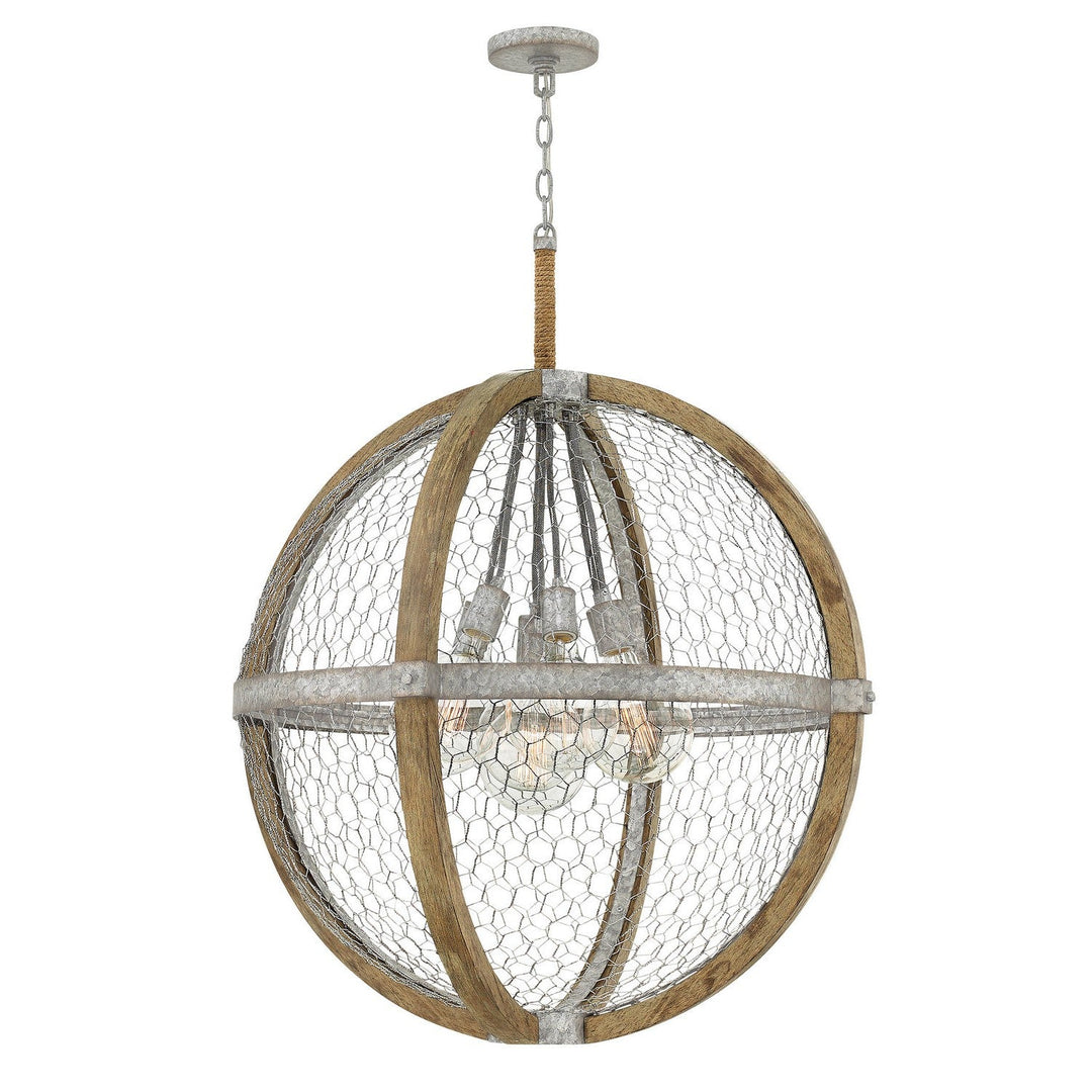 Hinkley Heywood 4279WZ Pendant Light - Weathered Zinc