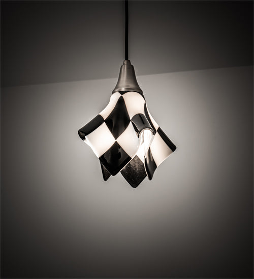 Meyda Tiffany Metro Fusion 82474 Pendant Light - Brushed Nickel