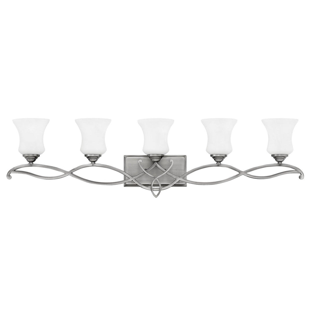 Hinkley Brooke 5005AN Bath Vanity Light 42 in. wide - Antique Nickel