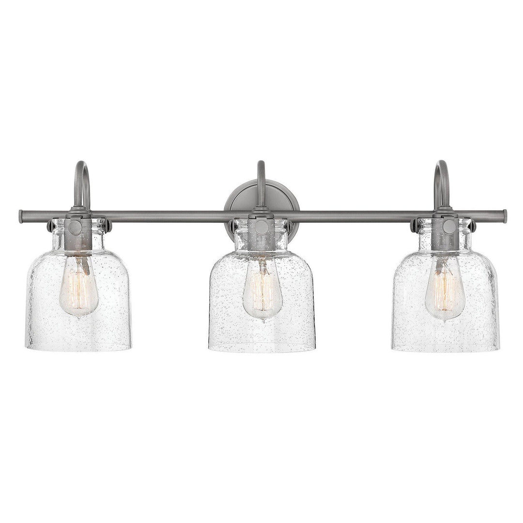 Hinkley Congress 50123AN Bath Vanity Light 30 in. wide - Antique Nickel