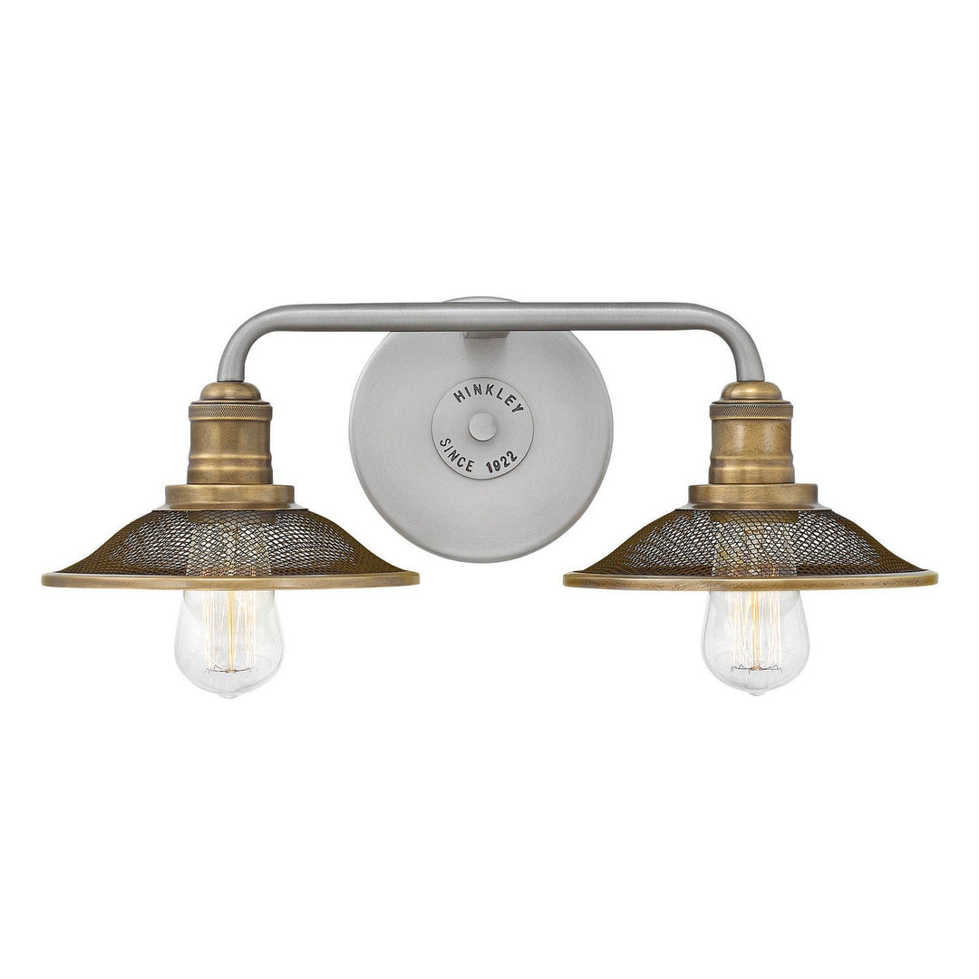 Hinkley Rigby 5292AN Bath Vanity Light 19 in. wide - Antique Nickel