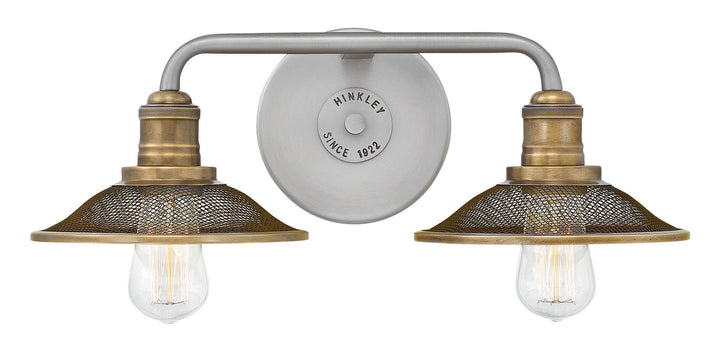 Hinkley Rigby 5292AN Bath Vanity Light 19 in. wide - Antique Nickel