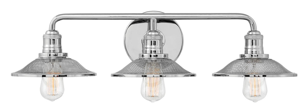 Hinkley Rigby 5293PN Bath Vanity Light 27 in. wide - Polished Nickel