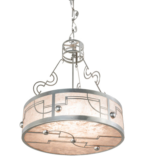 Meyda Tiffany Revival 82483 Pendant Light - Nickel