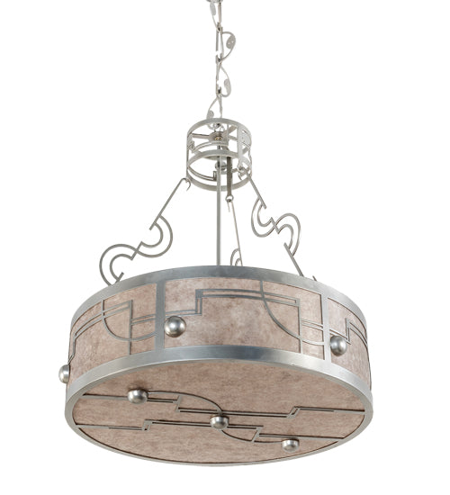 Meyda Tiffany Revival 82483 Pendant Light - Nickel