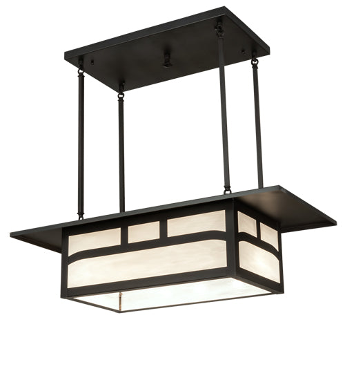 Meyda Tiffany Hyde Park 82507 Pendant Light - Craftsman Brown