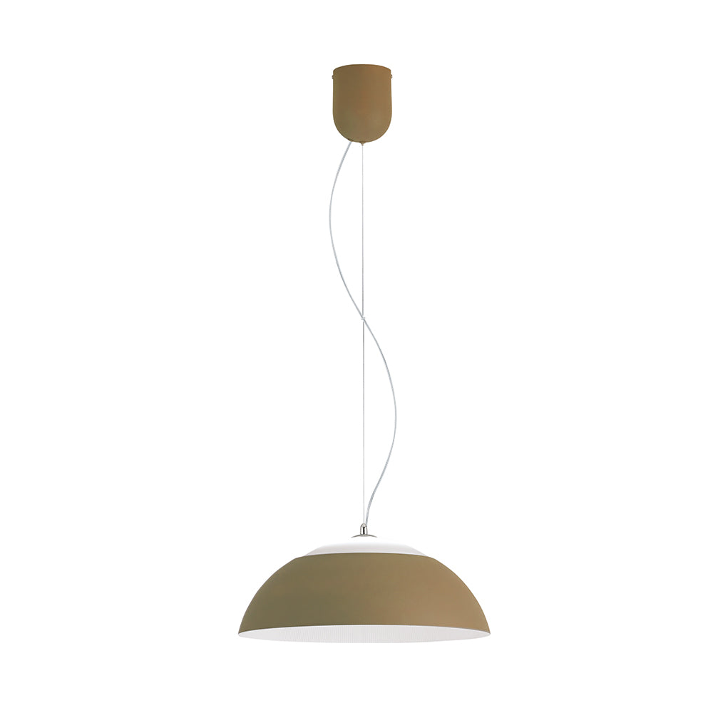 Eglo Marghera 39293A Pendant Light - Taupe /White