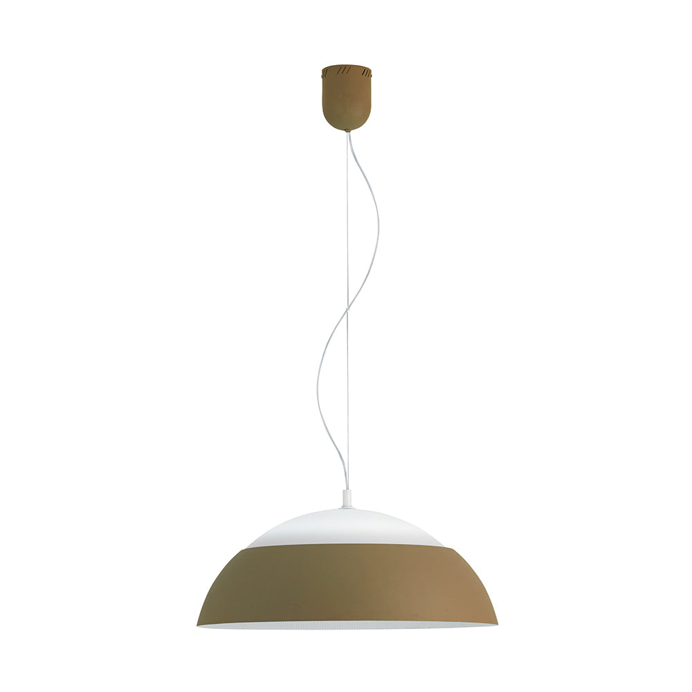 Eglo Marghera 39294A Pendant Light - Taupe /White