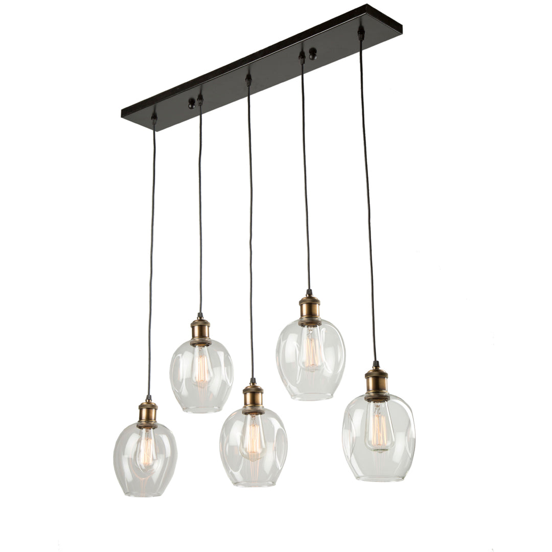 Artcraft Clearwater AC10735VB Pendant Light - Vintage brass