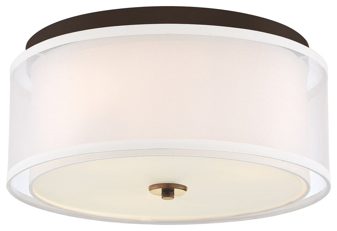 Minka-Lavery Studio 5 3078-416 Ceiling Light - Painted Bronze W/Natural Brush