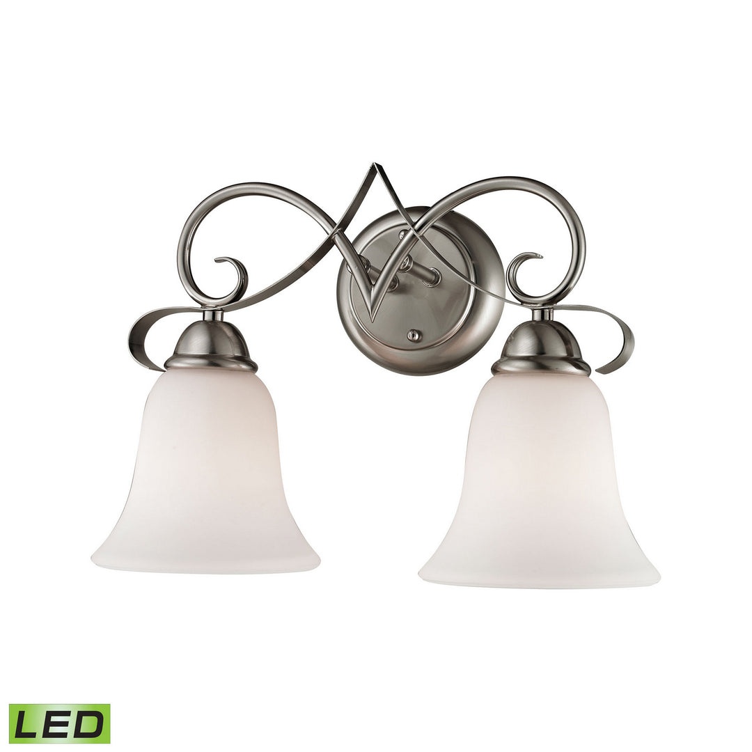 Elk Brighton 1002BB/20-LED Bath Vanity Light 15 in. wide - Brushed Nickel