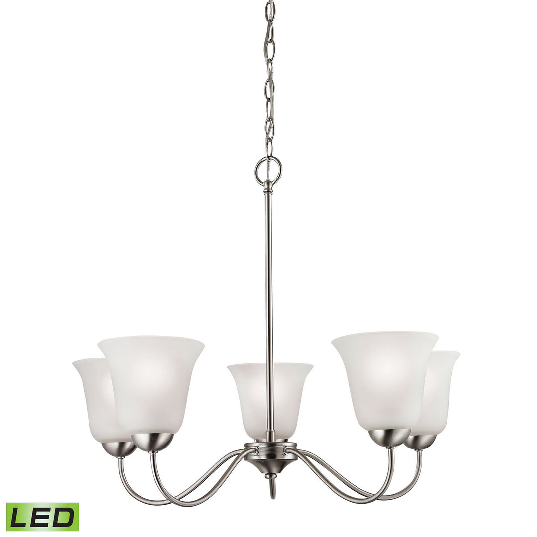Elk Conway 1205CH/20-LED Chandelier Light - Brushed Nickel