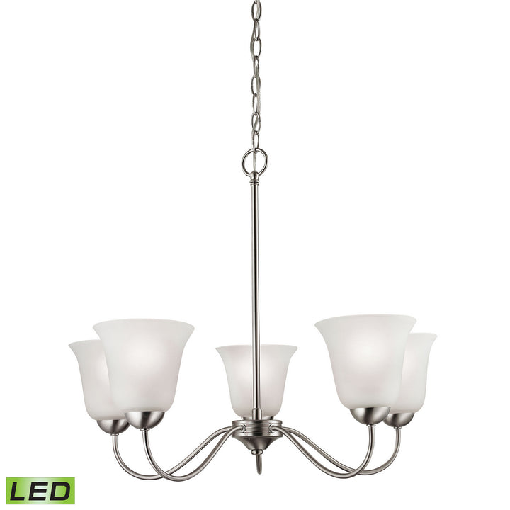 Elk Conway 1205CH/20-LED Chandelier Light - Brushed Nickel