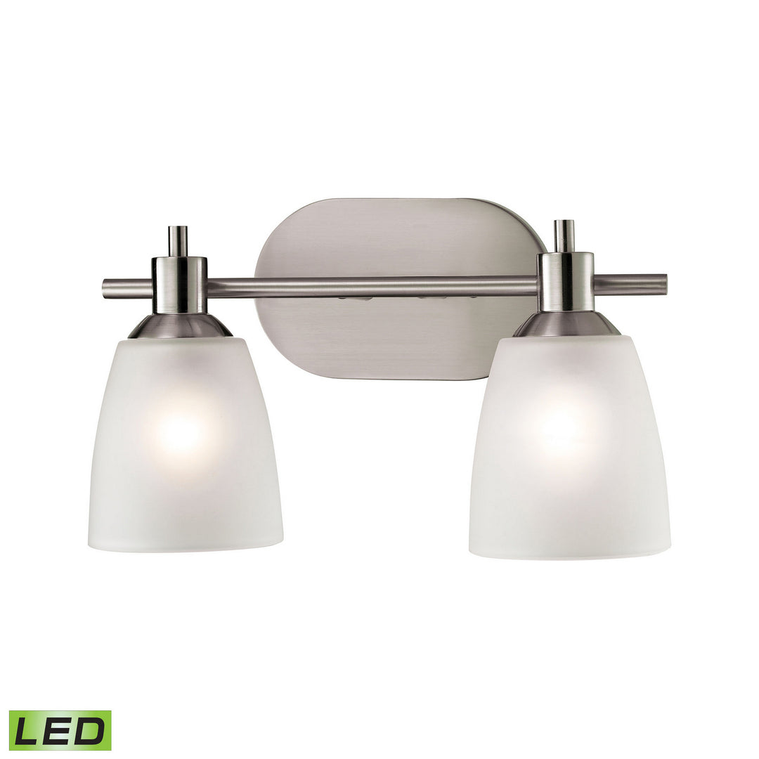 Elk Jackson 1302BB/20-LED Bath Vanity Light 14 in. wide - Brushed Nickel
