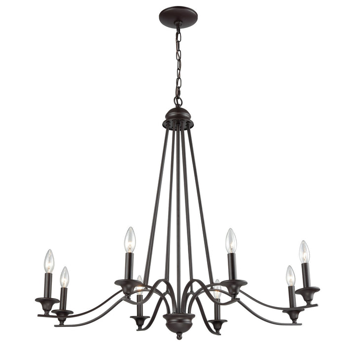 Elk Farmington CN110821 Chandelier Light - Oil Rubbed Bronze