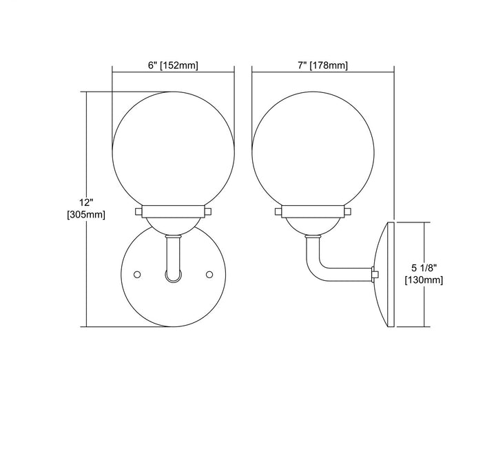 Elk Beckett CN129121 Wall Sconce Light - Oil Rubbed Bronze