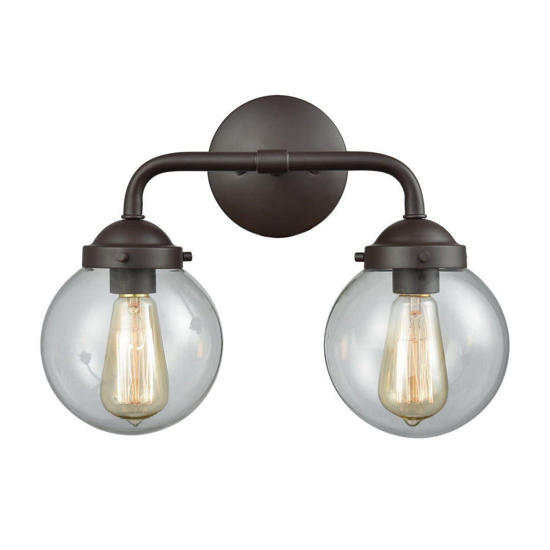 Elk Beckett CN129211 Bath Vanity Light 15 in. wide - Oil Rubbed Bronze