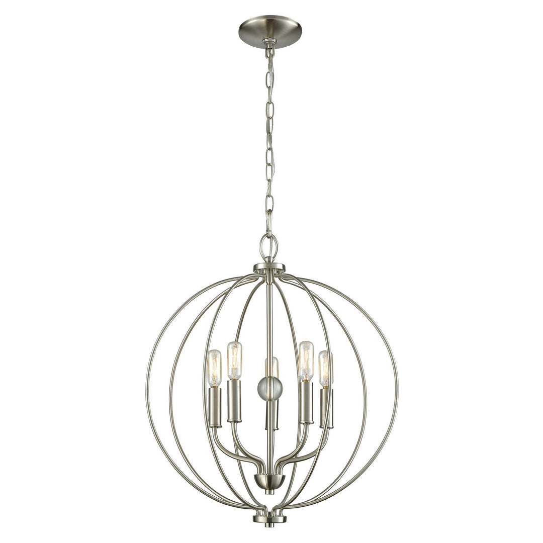 Elk Williamsport CN15752 Chandelier Light - Brushed Nickel