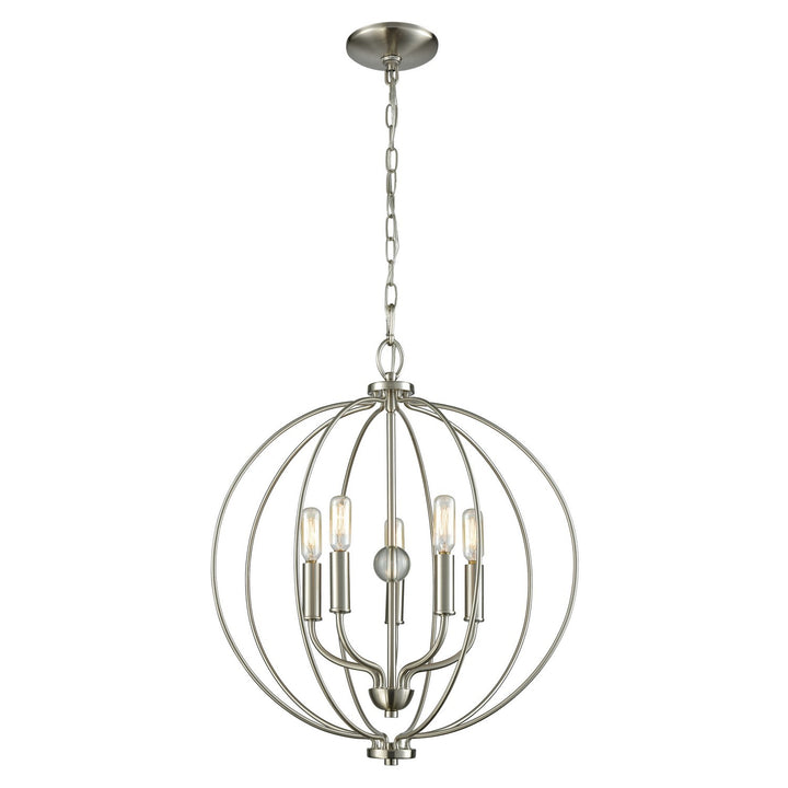 Elk Williamsport CN15752 Chandelier Light - Brushed Nickel