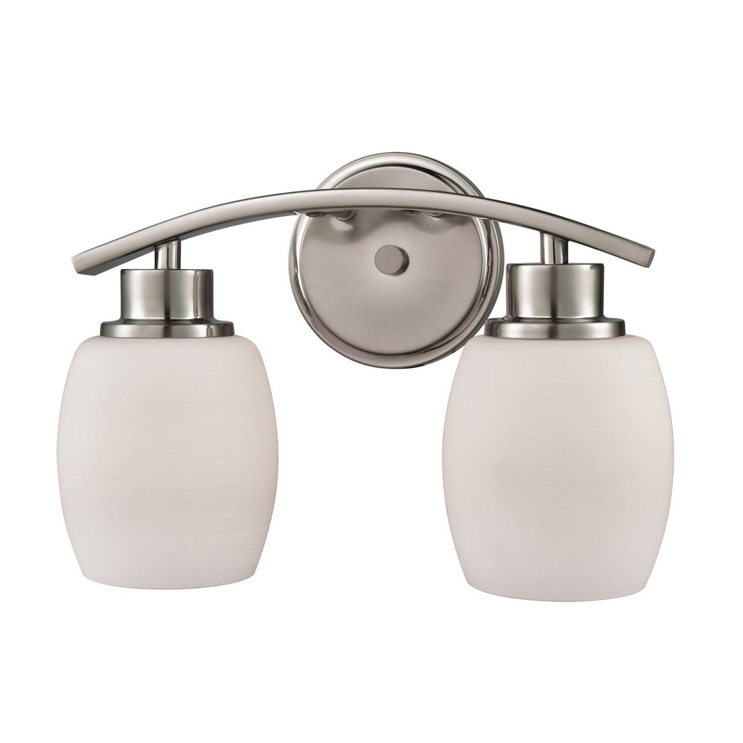 Elk Casual Mission CN170212 Bath Vanity Light 12 in. wide - Brushed Nickel
