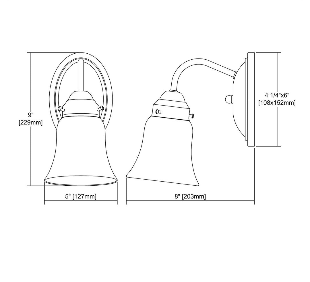 Elk Califon CN570172 Wall Sconce Light - Brushed Nickel