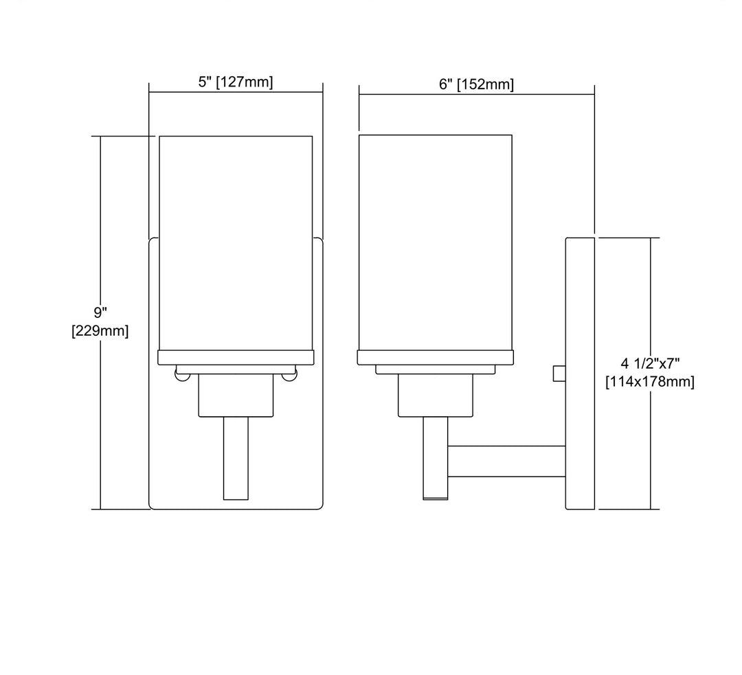 Elk Belmar CN575171 Wall Sconce Light - Oil Rubbed Bronze