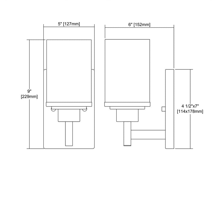 Elk Belmar CN575172 Wall Sconce Light - Brushed Nickel
