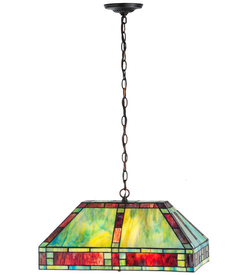 Meyda Tiffany Chaves 82832 Pendant Light - Custom, Mahogany Bronze