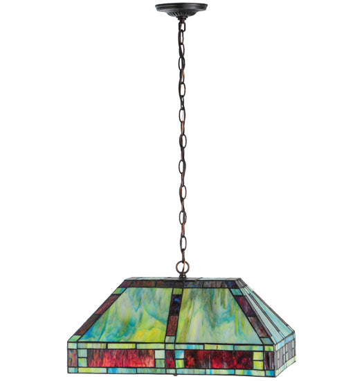 Meyda Tiffany Chaves 82832 Pendant Light - Custom, Mahogany Bronze