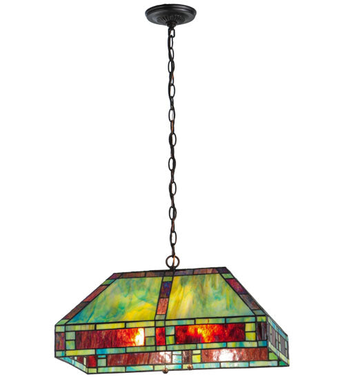 Meyda Tiffany Chaves 82832 Pendant Light - Custom, Mahogany Bronze