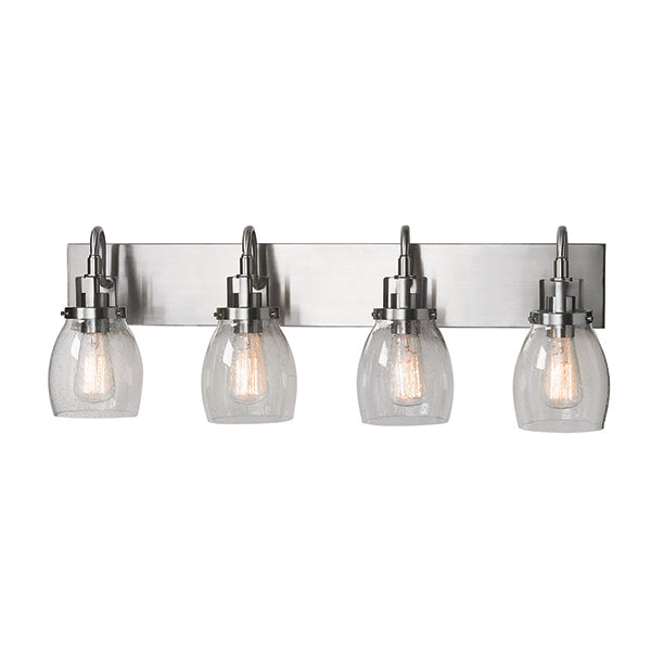 Russell Dayton 770-704/BCH Bath Vanity Light 11 in. wide - Brushed Chrome