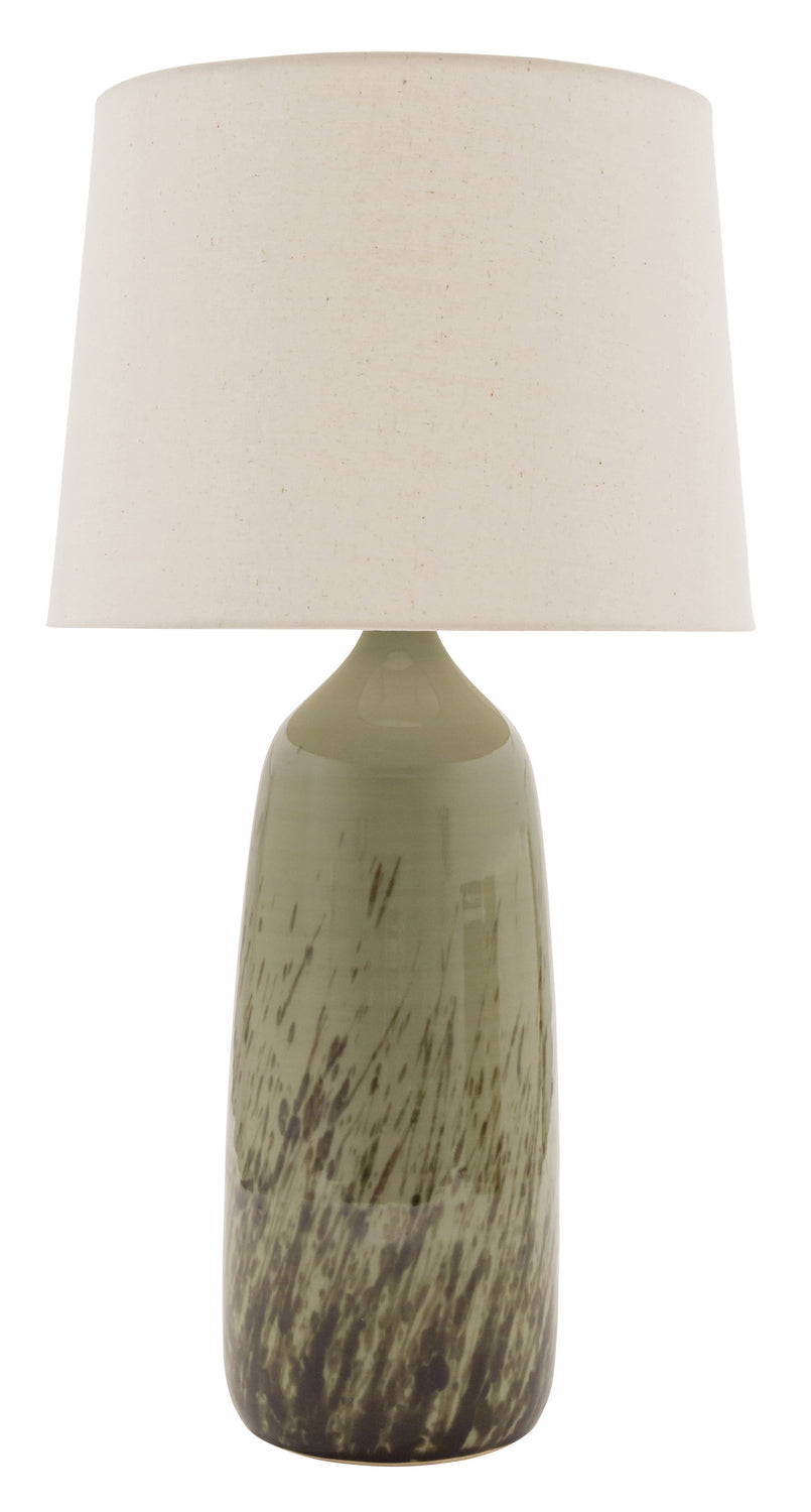 House Of Troy Lighting GS101-DCG  Scatchard Lamp Decorated Celadon