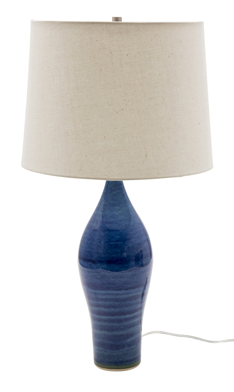 House Of Troy Lighting GS170-BG  Scatchard Lamp Blue Gloss