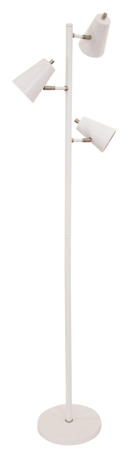 House Of Troy Lighting K130-WT Modern Kirby Lamp White