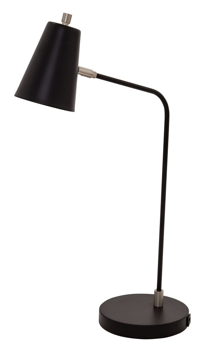 House Of Troy Lighting K150-BLK Modern Kirby Lamp Black