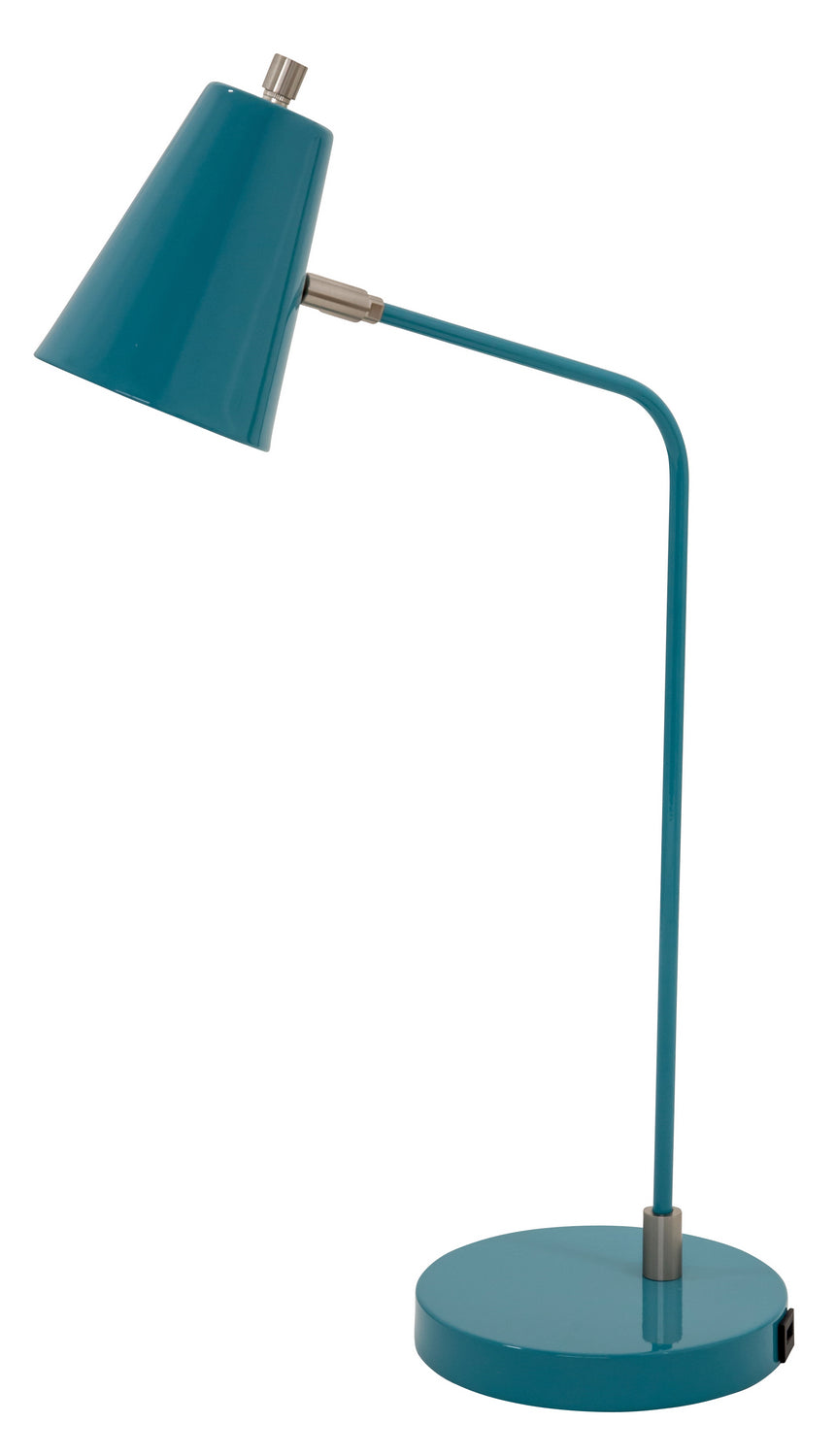 House Of Troy Lighting K150-TL Modern Kirby Lamp Teal